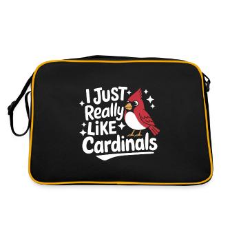 Cardinal Rouge Cardinal Vogel Rouge Cardinal - Sac Retro - noir/or - Dos