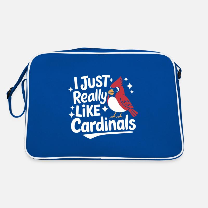 Kardinal Rotkardinal Vogel Roter Kardinal Retro Tasche