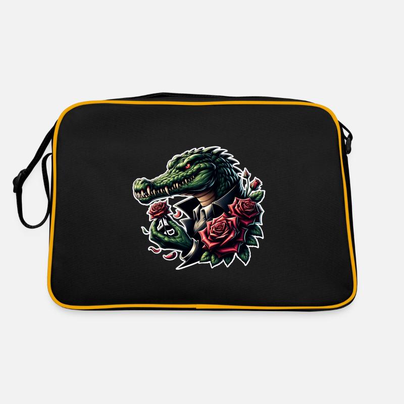 Crocodile Sac Retro
