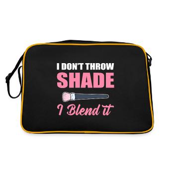 Spécialiste beauté maquillage - Sac Retro - noir/or - Dos