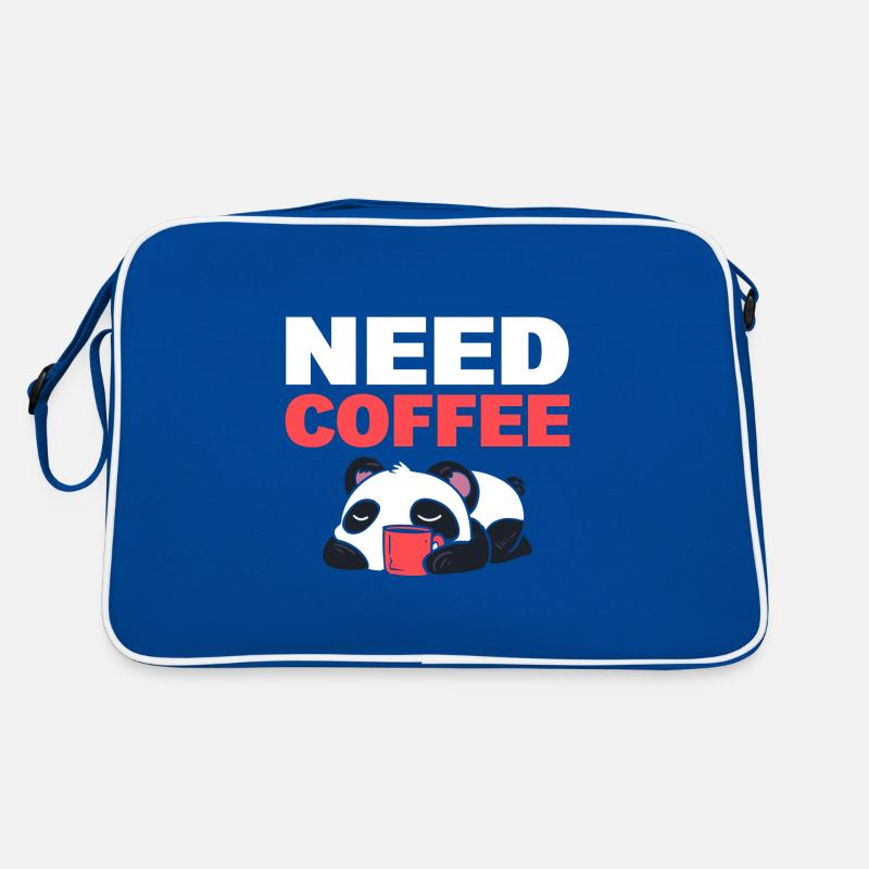 Need Coffee Kaffee Retro Tasche