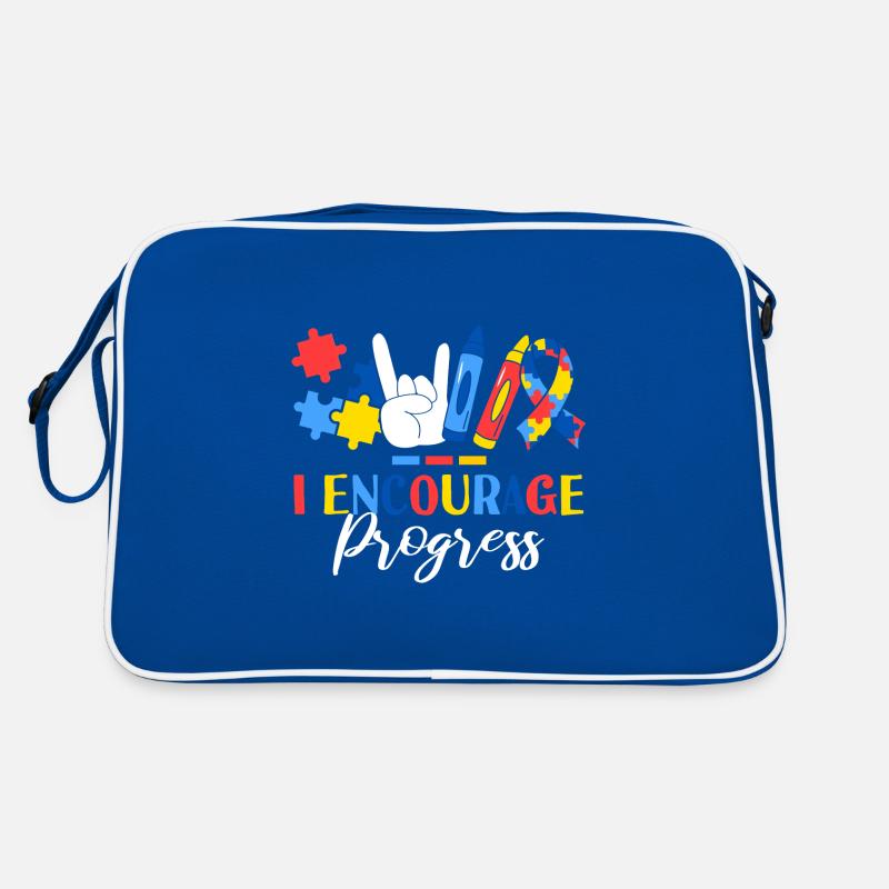 J’encourage les progrès Thérapeute ABA Comportemental Sac Retro