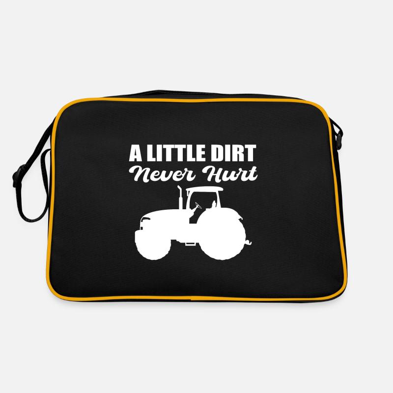 A Little Dirt Never Hurt Bauer Retro Tasche