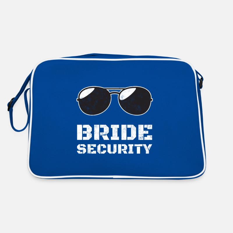 Bride Security Team Bride Bachelor Party Retro Bag