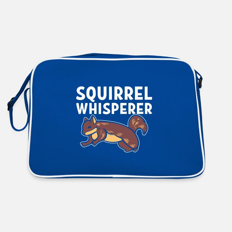 Squirrel Whisperer Eichhörnchen Retro Tasche