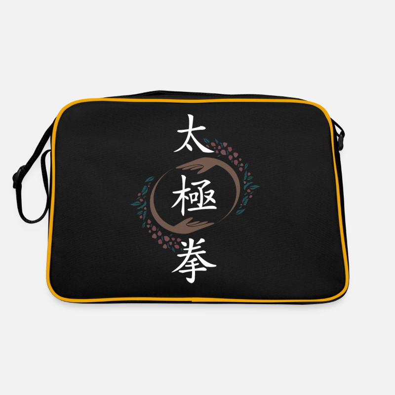Tai Chi Chaun - Taijiquan - shadow boxes - Retro Bag - black/gold