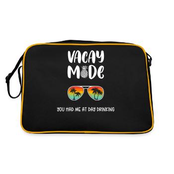 Tu m’as fait boire des lunettes de soleil en mode Vacay - Sac Retro - noir/or - Dos