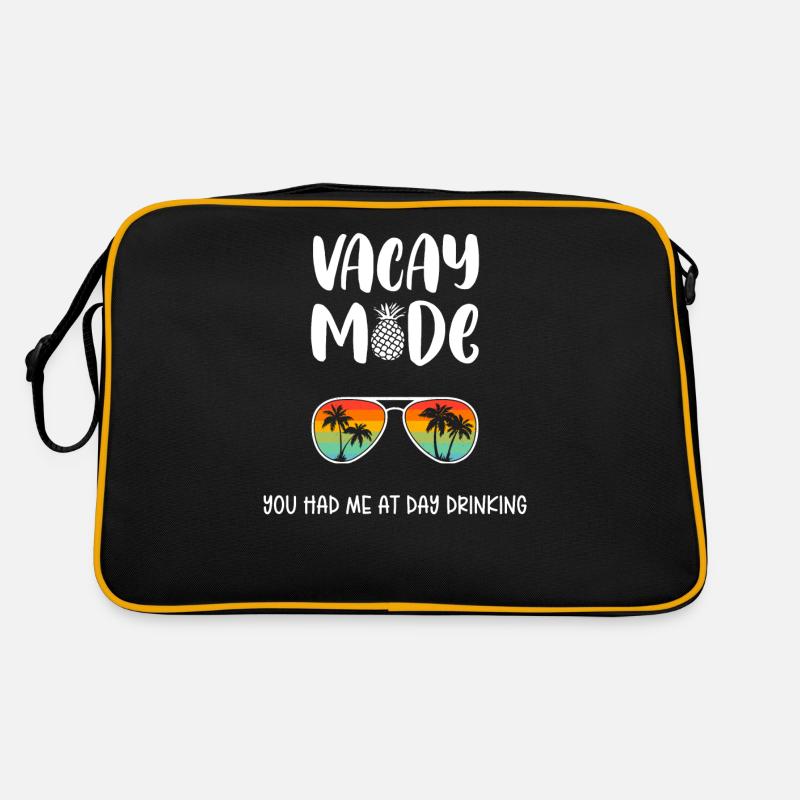 Du hattest mich am Tag trinken Vacay Mode Sonnenbrille Retro Tasche