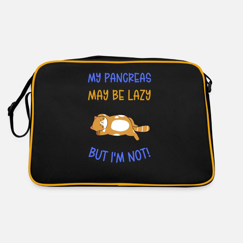 Diabetes-Bewusstsein Typ 1 Make My Pancreas Great Retro Tasche
