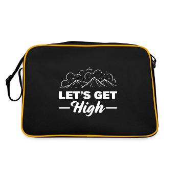 Let's Get High Mountaineer - Retro Bag - black/gold - Back
