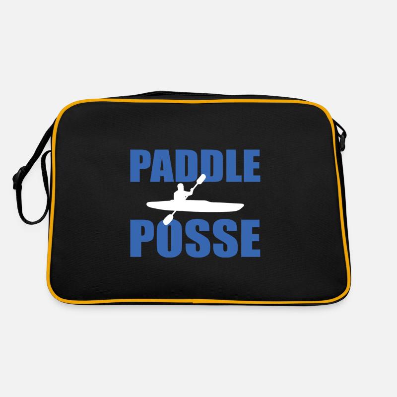 Kajakliebhaber Abenteuerlich Retro Tasche