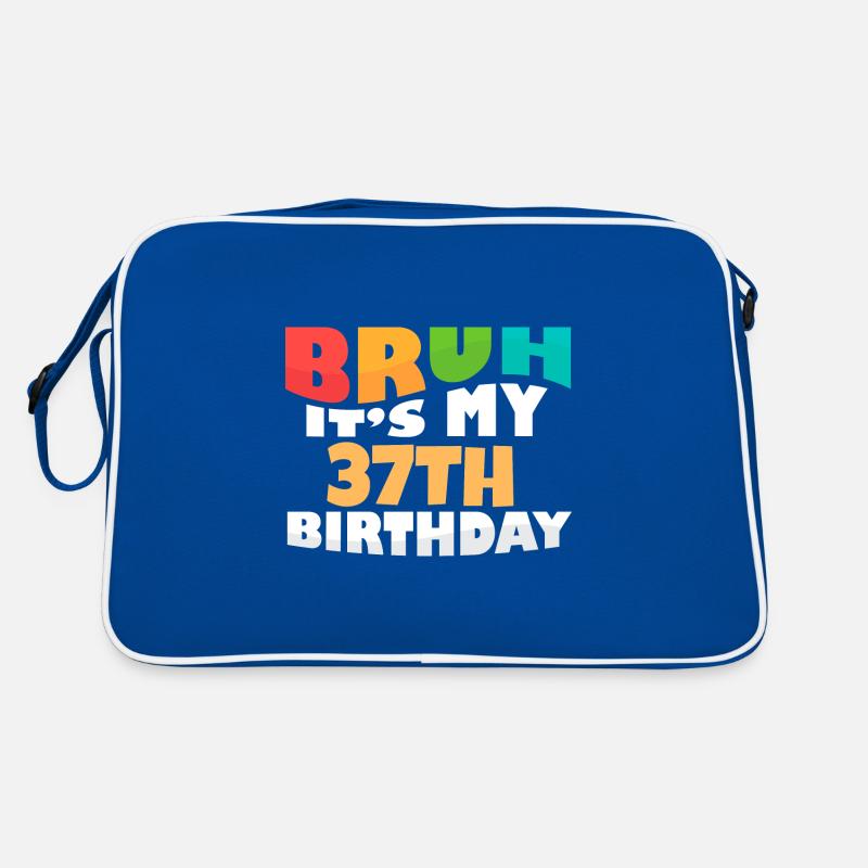 Bruh C’est mon 37e anniversaire Trente-septième anniversaire Sac Retro