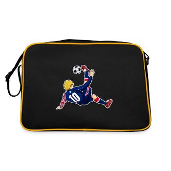 Équipe d’Australie de football I Football - Sac Retro - noir/or - Dos