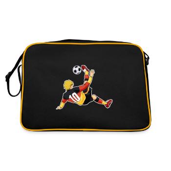Équipe d’Allemagne de football I Football Allemagne - Sac Retro - noir/or - Dos