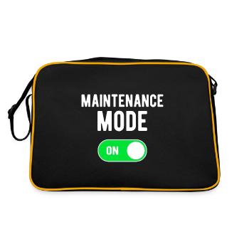 Mode d’entretien ON Entraînement de musculation avec poids - Sac Retro - noir/or - Dos
