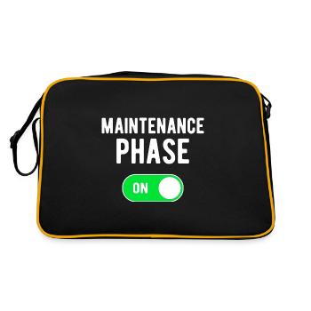 Phase d’entretien ON Entraînement de musculation de poids - Sac Retro - noir/or - Dos