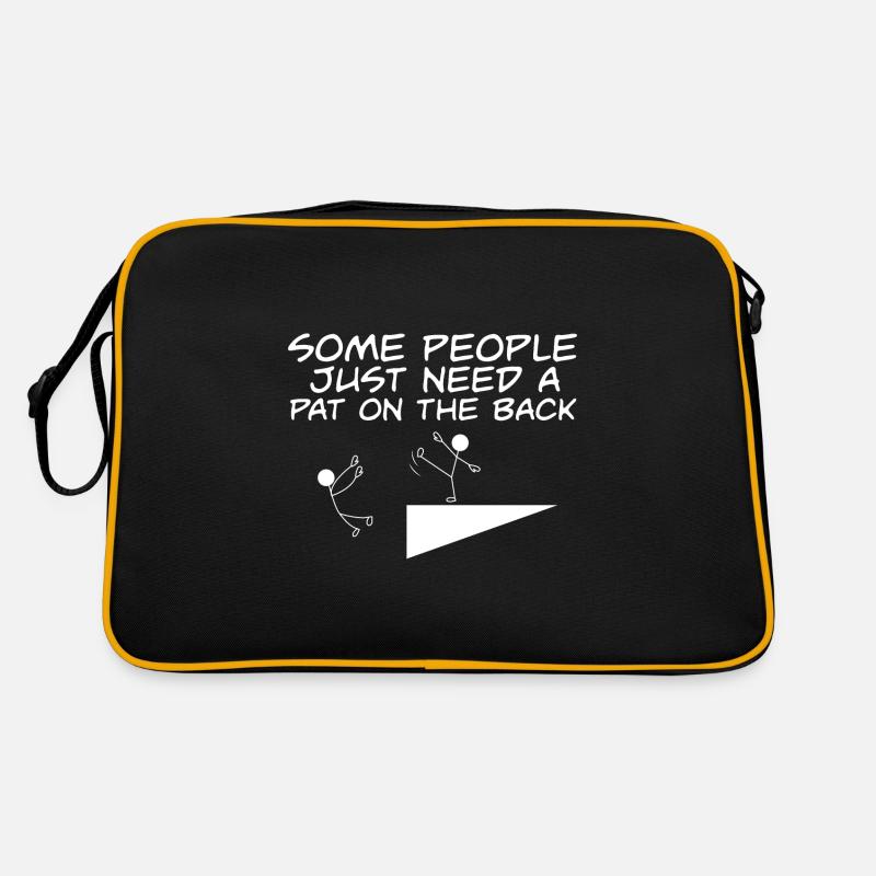 Comic Strip Some People Just Need A Pat On The Retro Tasche