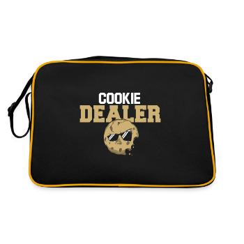 Cookie Dealer Girl Scout chef de troupe Cookie Mom - Sac Retro - noir/or - Dos