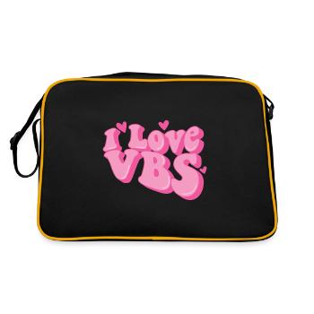 I Love VBS Crew Vacation Bible School Bible - Retro Tasche - Schwarz/Gold - Hinten