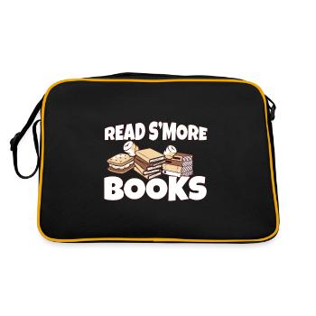 Read Smore Books Reading Squad Summer Camp - Retro Tasche - Schwarz/Gold - Hinten