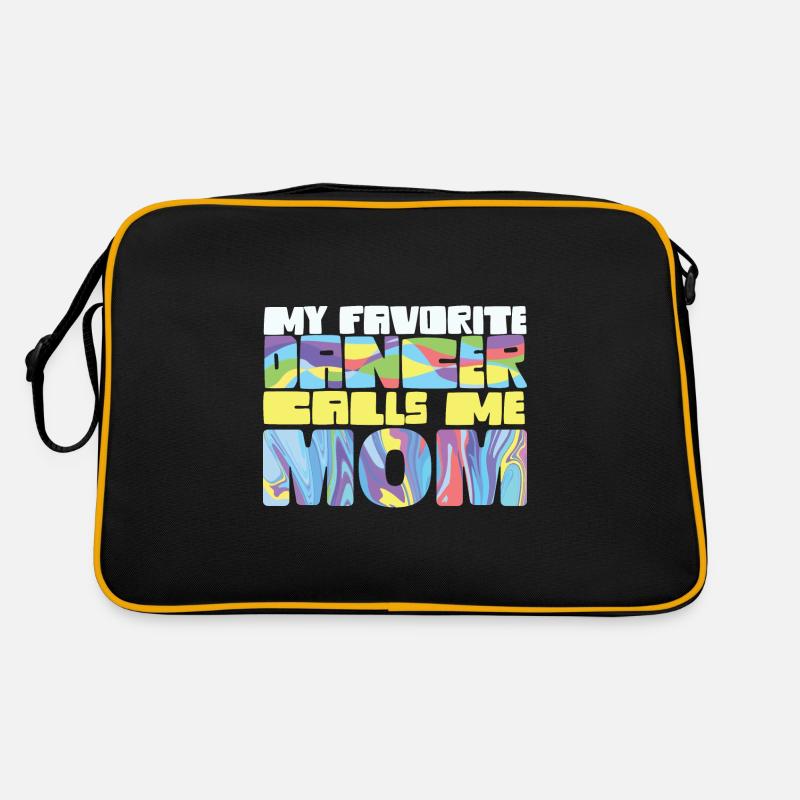 Ma danseuse préférée m’appelle maman fière de danser Sac Retro