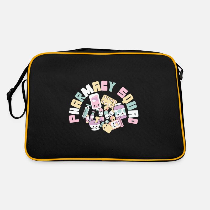 Pharmacy Squad Pharmacist Life Pharmacology Retro Bag