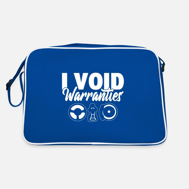 I Void Warranties Handwerker Retro Tasche
