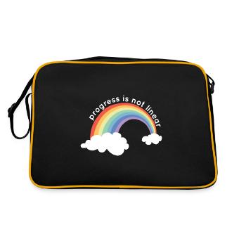 Le progrès paraprofessionnel accéléré des enseignants n’est pas - Sac Retro - noir/or - Dos
