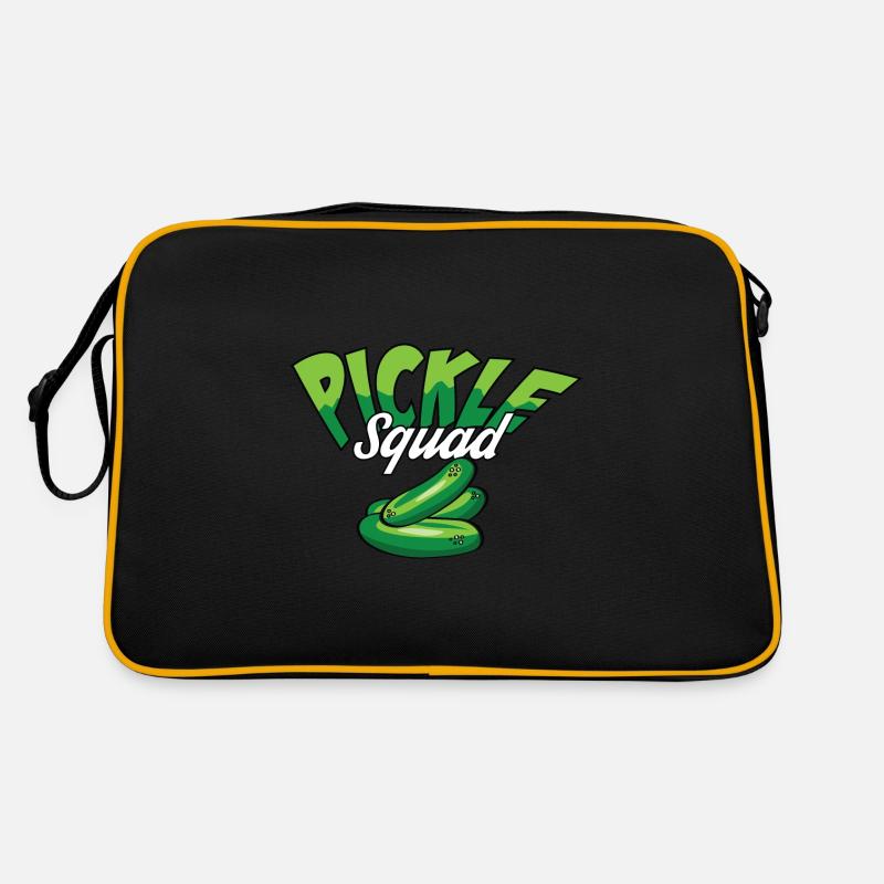 Pickle Emotional Support Supportive Friend Retro Bag