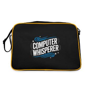 Technical Support Computer - Retro Bag - black/gold - Back