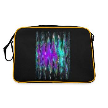 Inverser les ondes sonores - Sac Retro - noir/or - Dos