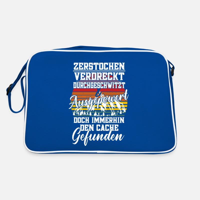 Den Cache Gefunden Retro Tasche