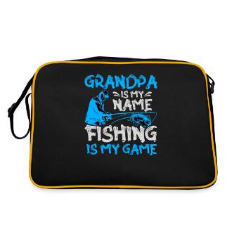 Grand-père Grand-père Grand-père Grand-père Grand-père - Sac Retro - noir/or - Dos