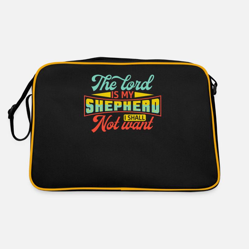Der Herr Ist Mein Hirte, Ich Will Keinen Glauben Retro Tasche