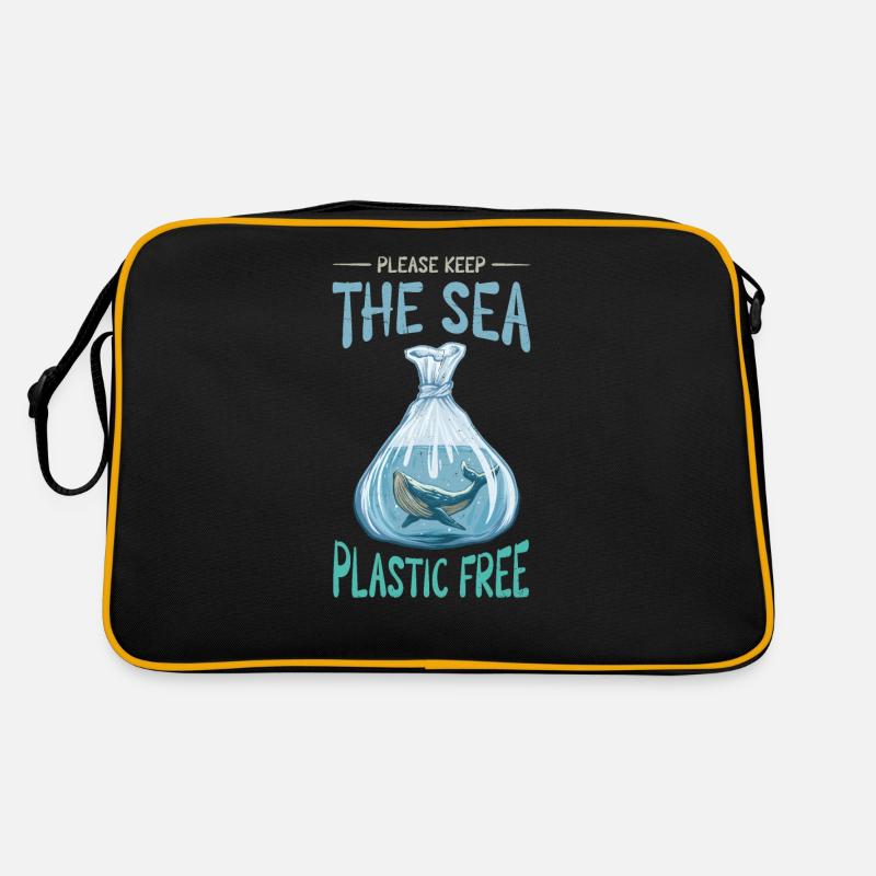 Keep the sea plastic-free for the climate Retro Bag