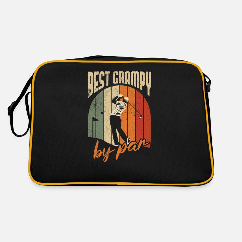 Best Grampy By Par Design For Golf Lovers Retro Bag