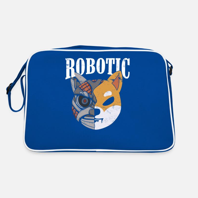 Robot design for robot engineers or fans Retro Bag