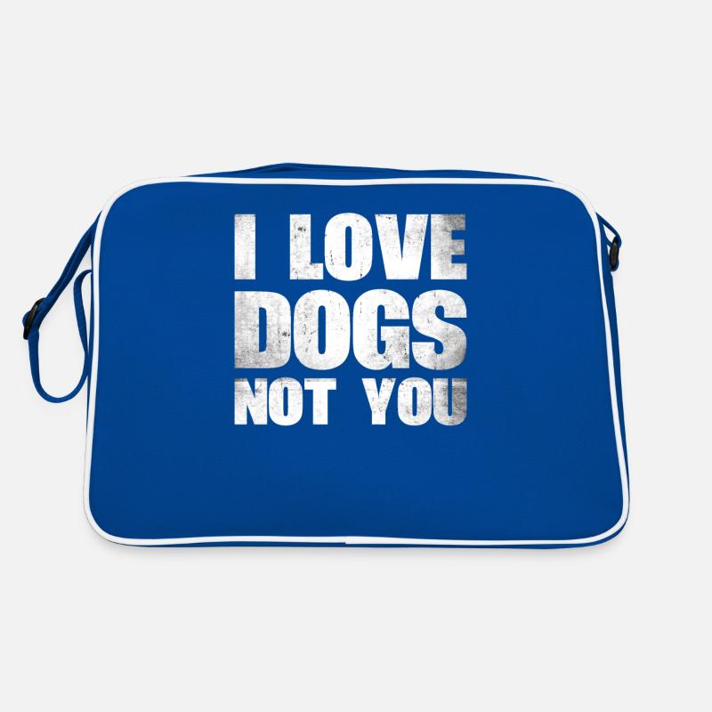 J’aime les chiens, pas vous concevez pour Sac Retro