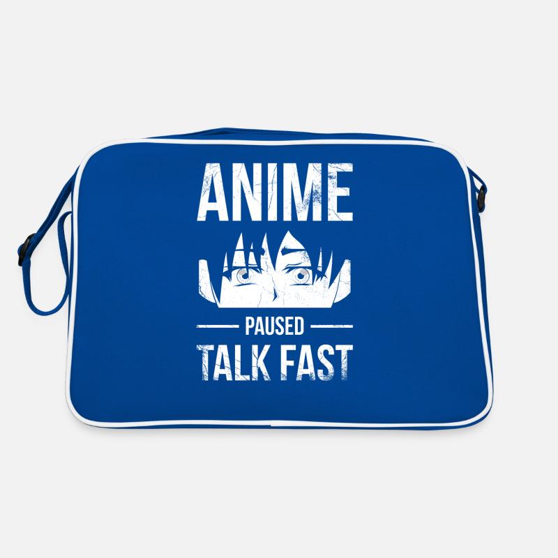 Anime Paused Quick Design For Retro Bag