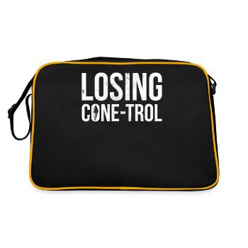 Verlust Von Cone-trol Für Gefrorenen Süßen Fan - Retro Tasche - Schwarz/Gold - Hinten