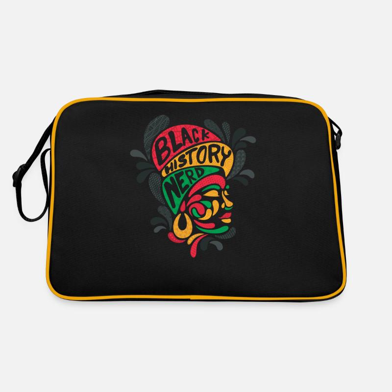 Black History Nerd For The Proud Retro Bag