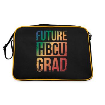 Futur diplômé Hbcu Pour Fier - Sac Retro - noir/or - Dos