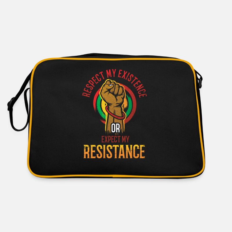 Respect my existence or expect mine for Retro Bag
