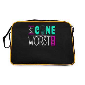 Mon cône pire ennemi pour Frozen Sweet Fan - Sac Retro - noir/or - Dos