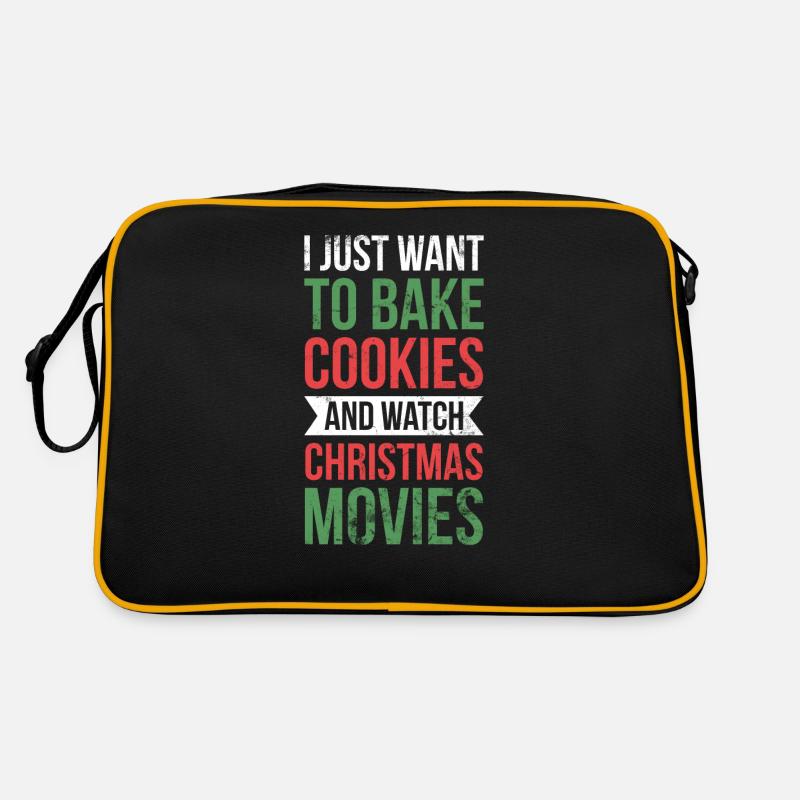 Ich Möchte Nur Kekse Backen Und Für Bäcker Oder Retro Tasche