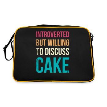 Introverti mais prêt à travailler pour Baker Or - Sac Retro - noir/or - Dos