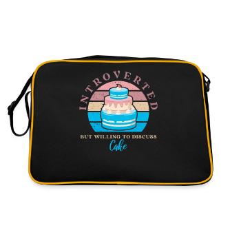 Introverti mais prêt à travailler pour Baker Or - Sac Retro - noir/or - Dos