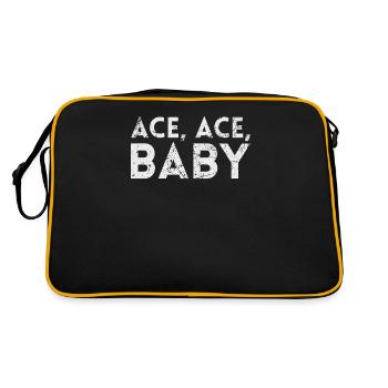 Ace Ace Baby pour les joueurs de pickleball ou - Sac Retro - noir/or - Dos