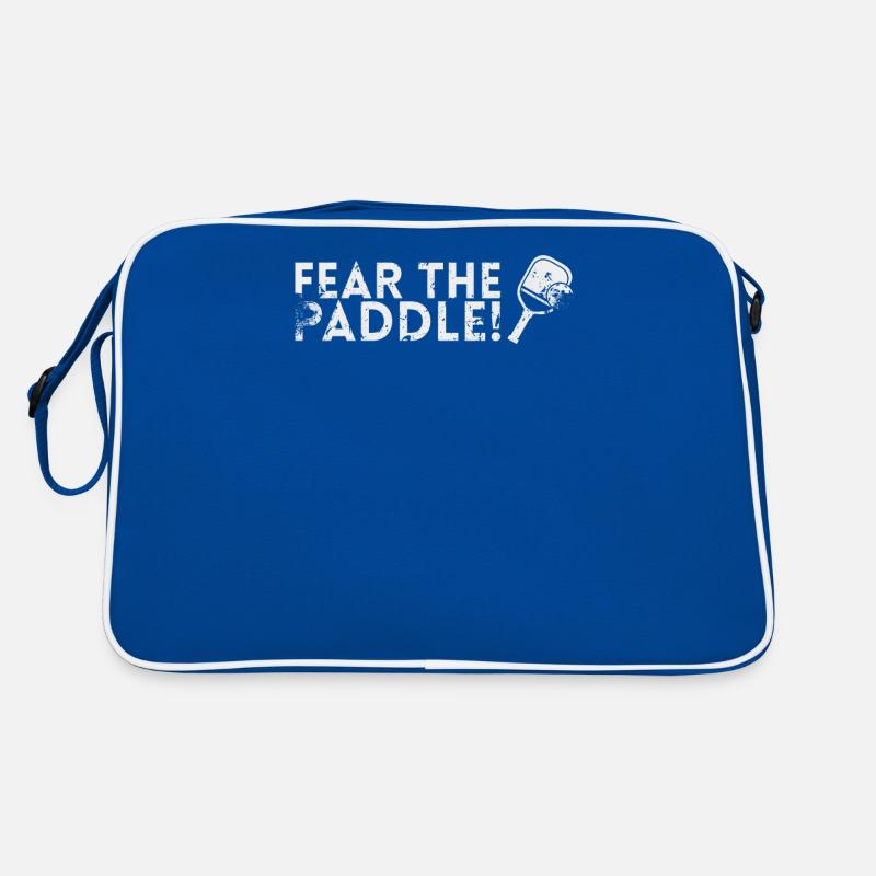 Fürchte Das Paddel Für Pickleball-spieler Oder Retro Tasche