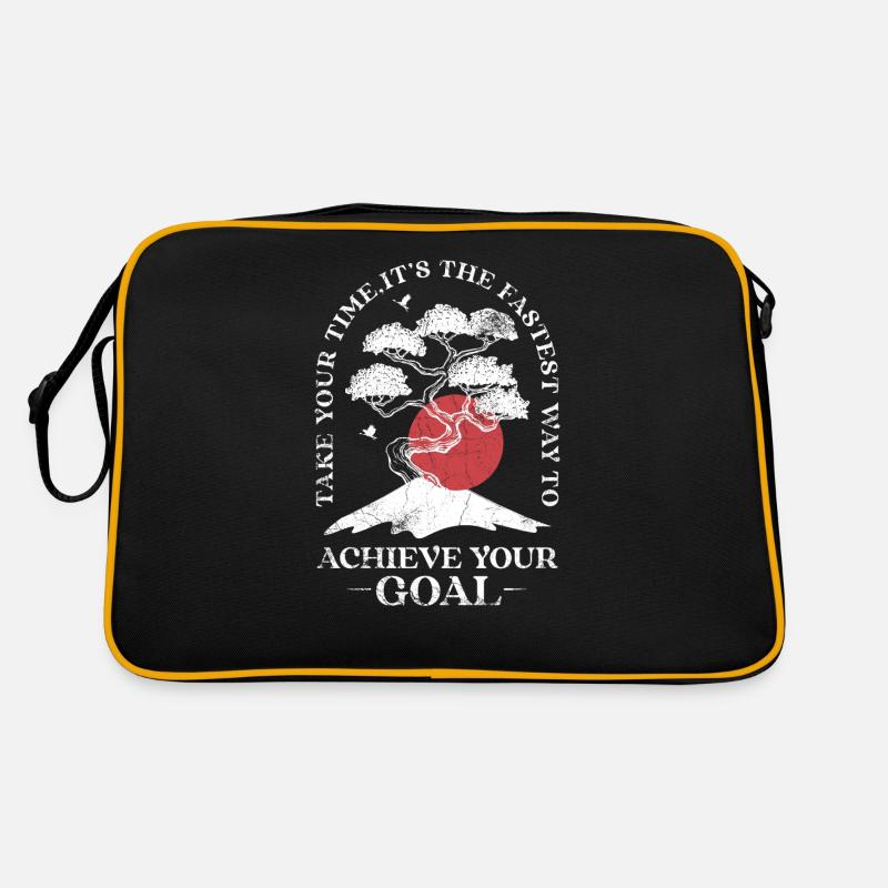 Take your time, it's the fastest way, Retro Bag